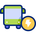 autobús eléctrico icon