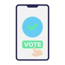 votación en línea icon