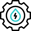 energía del agua icon