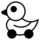 Toy duck icon