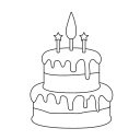 gâteau d'anniversaire 