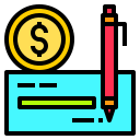 cheque icon