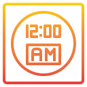 reloj digital icon