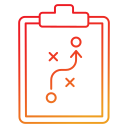 Strategic plan icon