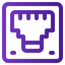 puerto ethernet icon