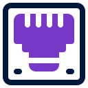 puerto ethernet icon