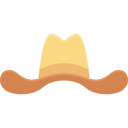 sombrero de vaquero icon