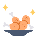 pollo frito icon