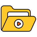 carpeta de videos icon