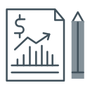 informe de negocios icon