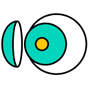 lente del ojo icon