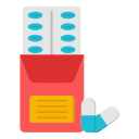 tira de pastillas icon