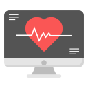 monitor de ecg icon