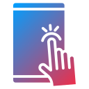 pantalla táctil icon
