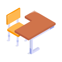 silla de estudiante icon