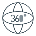 360 grados icon