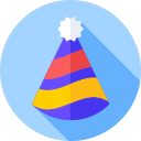 sombrero de fiesta icon