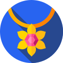 Colar de flores 