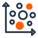 diagrama de dispersión icon