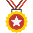 medalla de estrella icon