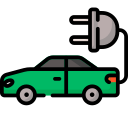 Coche eléctrico icon