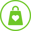Shopping bag icon