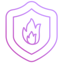 escudo de fuego icon