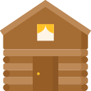 Cabaña de madera icon