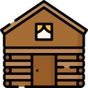 Cabaña de madera icon