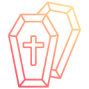 cruz de caixão 