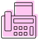 fax y teléfono icon