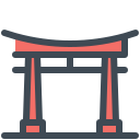 puerta torii icon