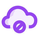 bloque de nubes icon