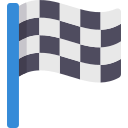 bandera de carrera 