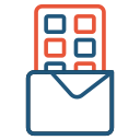 Chocolate bar icon