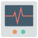 máquina de ecg 