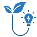 energía limpia icon