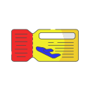 Air ticket icon