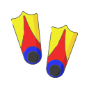 Diving fins icon