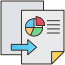 La transferencia de datos icon