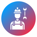 constructor masculino icon