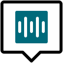 Audio waves icon