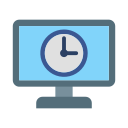 hora del reloj icon