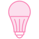 bombilla led icon