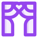Wedding arch icon