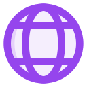 cuadrícula de globo icon