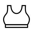 sutiã esportivo icon