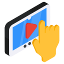 vídeo móvil icon