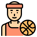 Jugador de baloncesto icon