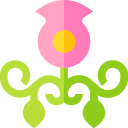 Diseño floral icon